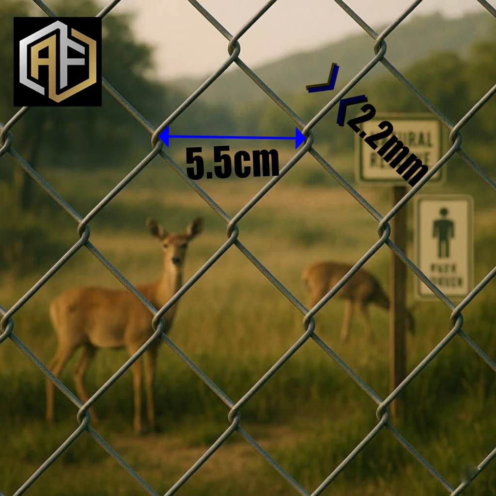 توری حصاری 2.2 چشمه 5.5