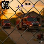 توری حصاری مفتول ۲/۵ چشمه ۷/۵