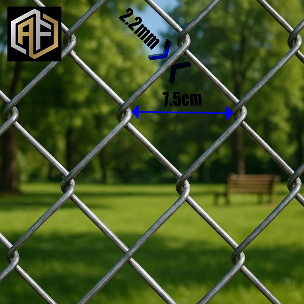 توری حصاری مفتول ۲/۲ چشمه ۷/۵