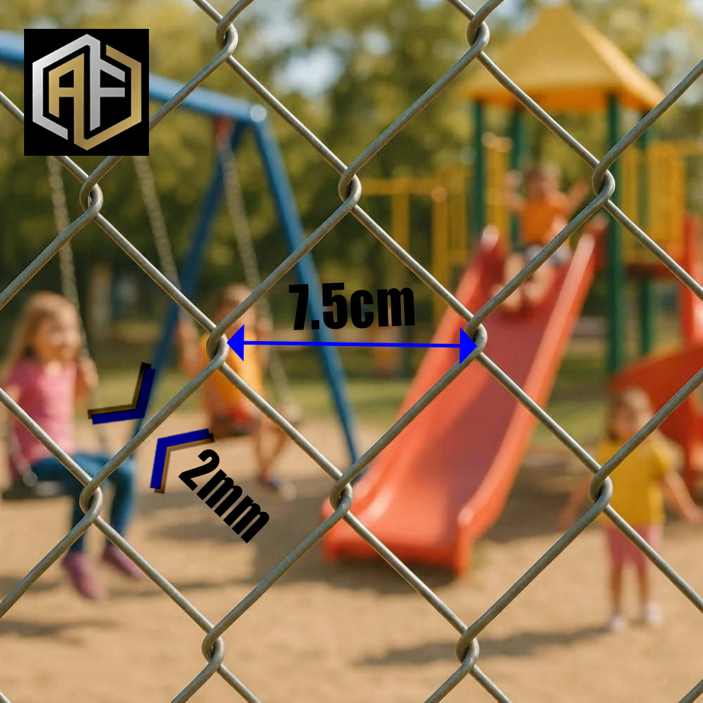 توری حصاری مفتول ۲ چشمه ۷/۵