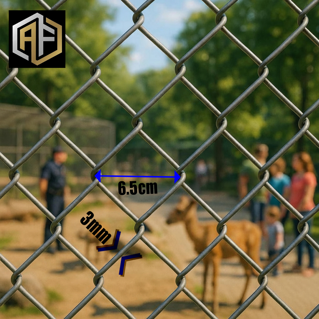 توری حصاری مفتول ۳ چشمه ۶/۵