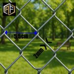 توری حصاری مفتول 2 چشمه 5.5