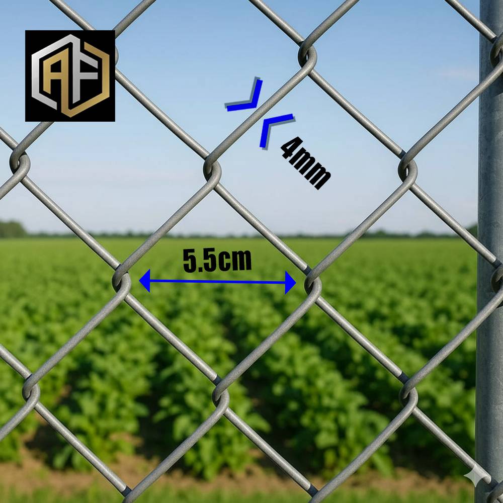 توری حصاری مفتول 4 چشمه 5.5